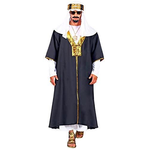 PARTY DISCOUNT NEU Kostüm Sultan, Tunika mit Robe und Turban/Scheichtuch, Größe: L-XL von PARTY DISCOUNT