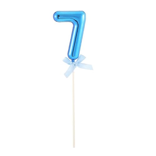 PARTY DISCOUNT NEU Kuchen / Cake-Topper Mini Ziffer am Stab, 9 cm, Zahl 7, blau, Stab ca. 15cm PARTY DISCOUNT NEU Kuchen / Cake-Topper Mini Ziffer am Stab, 9 cm, Zahl 7, blau, Stab ca. 15cm von PARTY DISCOUNT