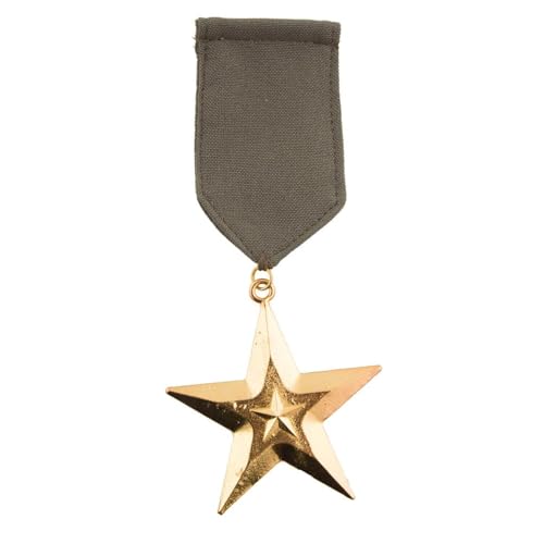 PARTY DISCOUNT NEU Medaille Abzeichen Orden Marine/Militär Stern, ca. 6x12cm von PARTY DISCOUNT