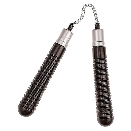 PARTY DISCOUNT NEU Ninja-Kostüm-Zubehör Nunchaku/Spielzeug aus Kunststoff, Größe: ca. 19 cm von PARTY DISCOUNT