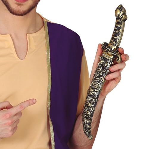 PARTY DISCOUNT NEU Orientalischer Dolch mit Scheide, ca. 40cm, aus Kunststoff PARTY DISCOUNT NEU Orientalischer Dolch mit Scheide, ca. 40cm, aus Kunststoff von PARTY DISCOUNT