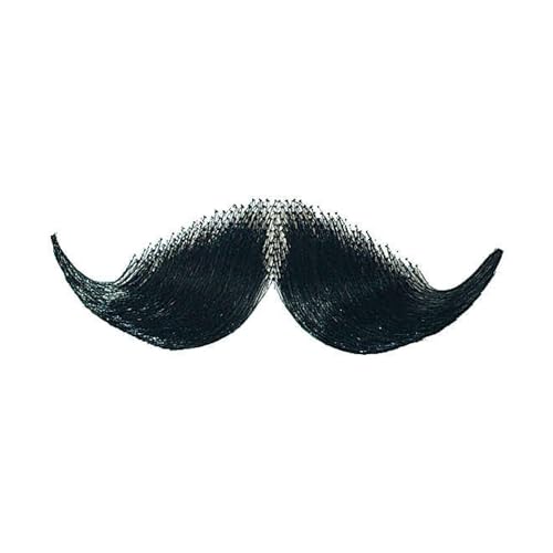 PARTY DISCOUNT NEU Schnurrbart de Luxe, handgeknüpft, Echthaar-Bart, schwarz PARTY DISCOUNT NEU Schnurrbart de Luxe, handgeknüpft, Echthaar-Bart, schwarz von PARTY DISCOUNT