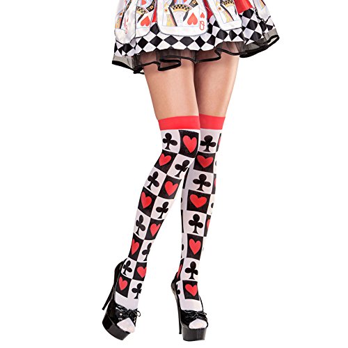 Party Discount NEU Strümpfe Overknee, Spielkarten, Einheitsgröße Party Discount NEU Strümpfe Overknee, Spielkarten, Einheitsgröße von Party Discount