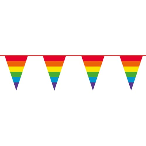 PARTY DISCOUNT NEU Wimpelkette Regenbogen Pride, 30x20cm Wimpel, 10m PARTY DISCOUNT NEU Wimpelkette Regenbogen Pride, 30x20cm Wimpel, 10m von PARTY DISCOUNT