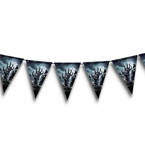PARTY DISCOUNT NEU Wimpelkette Zombie-Friedhof, 3m, Wimpel ca. 20x30cm PARTY DISCOUNT NEU Wimpelkette Zombie-Friedhof, 3m, Wimpel ca. 20x30cm von PARTY DISCOUNT