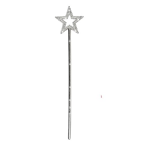Party Discount NEU Zauberstab Estelle, Silber, 35 cm Party Discount NEU Zauberstab Estelle, Silber, 35 cm von Party Discount