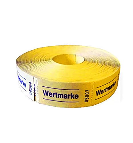 PARTY DISCOUNT Rollen-Gutscheine Wertmarke 1000 Abrisse, 2 Rollen, orange PARTY DISCOUNT Rollen-Gutscheine Wertmarke 1000 Abrisse, 2 Rollen, orange von PARTY DISCOUNT