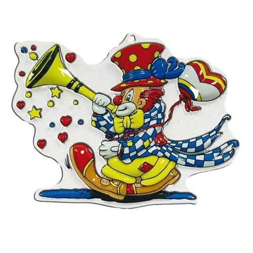 PARTY DISCOUNT Wand-Deko Clown mit Tröte, Höhe ca. 30 cm PARTY DISCOUNT Wand-Deko Clown mit Tröte, Höhe ca. 30 cm von PARTY DISCOUNT