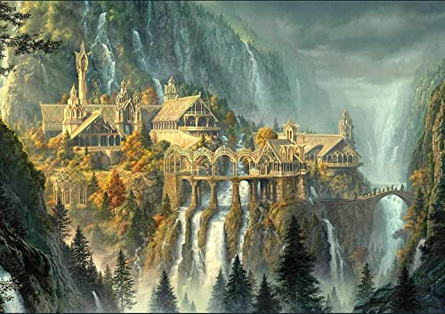 Herr der Ringe - 2000 Teile Puzzle für Erwachsene und Kinder ab 14 Jahren - 100x70cm von PARTY LAND