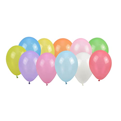 PARTY TIME BL109MIX Luftballons (100 STK.), Mehrfarbig von PARTY TIME