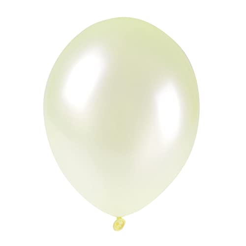Party Time BL211KRE Metallisch Creme Luftballons (100 STK.), Cremig von PARTY TIME