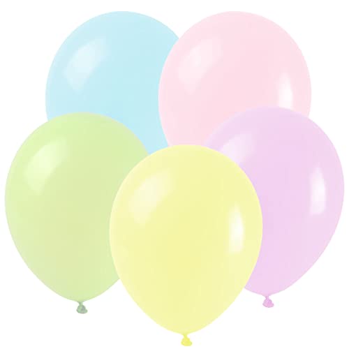 Party Time KB6242 Makronen Luftballons (8 STK.), Mehrfarbig von PARTY TIME