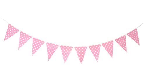 Party Time Gepunkte Girlande - rosa Party Time Gepunkte Girlande - rosa von PARTY TIME