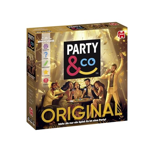 Party & Co. Original - Brettspiel für Erwachsene, Multitest, witzig und teamorientiert, ideal für Partys, ab 14 Jahren, Brettspiele für Erwachsene von Party und Co. von PARTY & CO