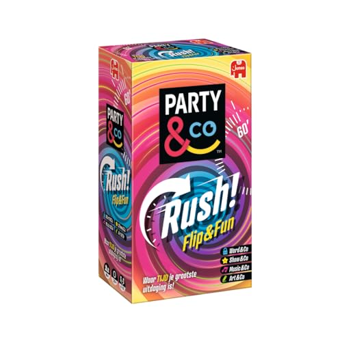 Party & Co. - Rush, Partyspiel für Erwachsene, Ab 14 Jahren, Partygame, Brettspiel große Gruppe von PARTY & CO