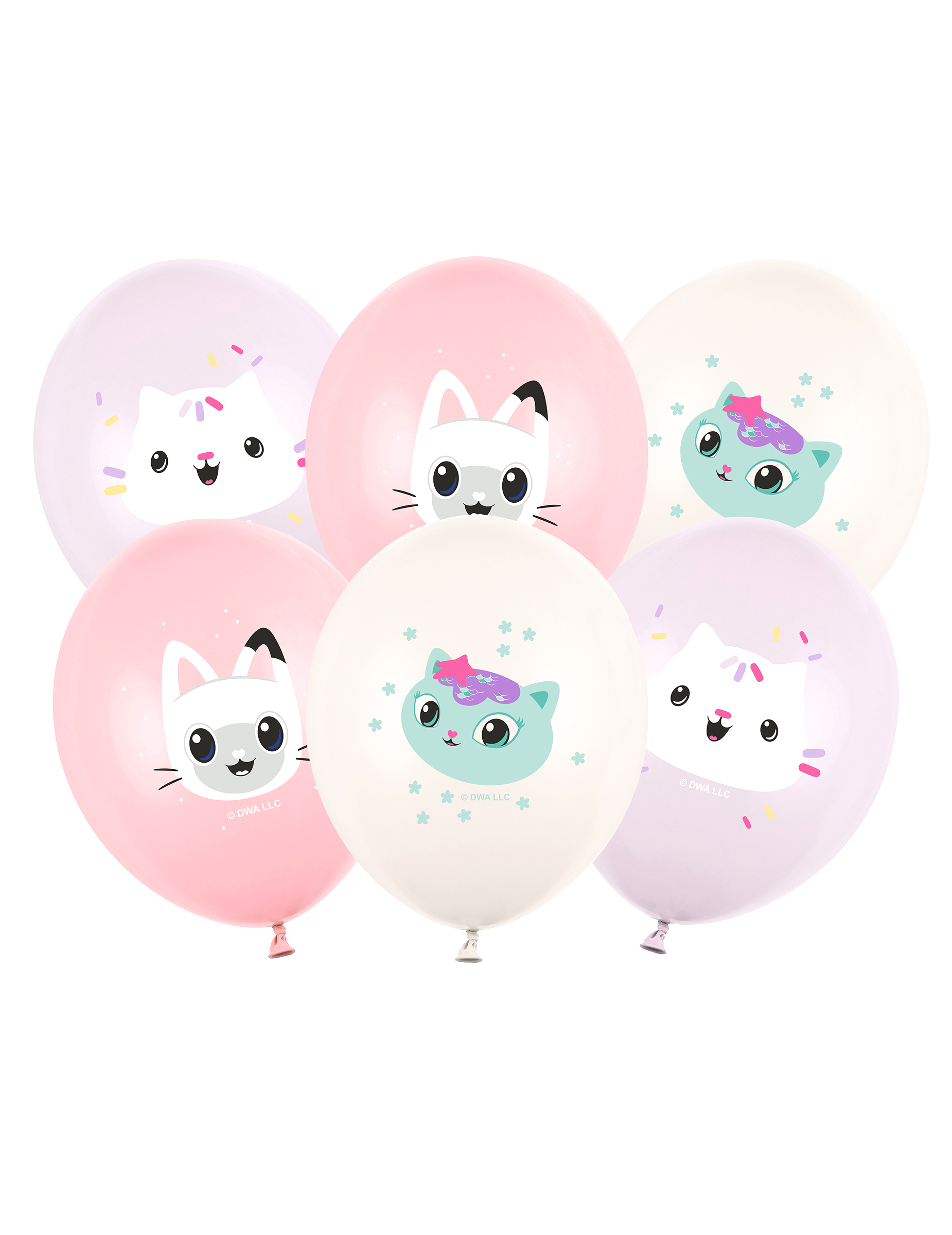 6 Gabbys Dollhouse Latexballons 30cm 6 Gabbys Dollhouse Latexballons 30cm von PARTYDECO