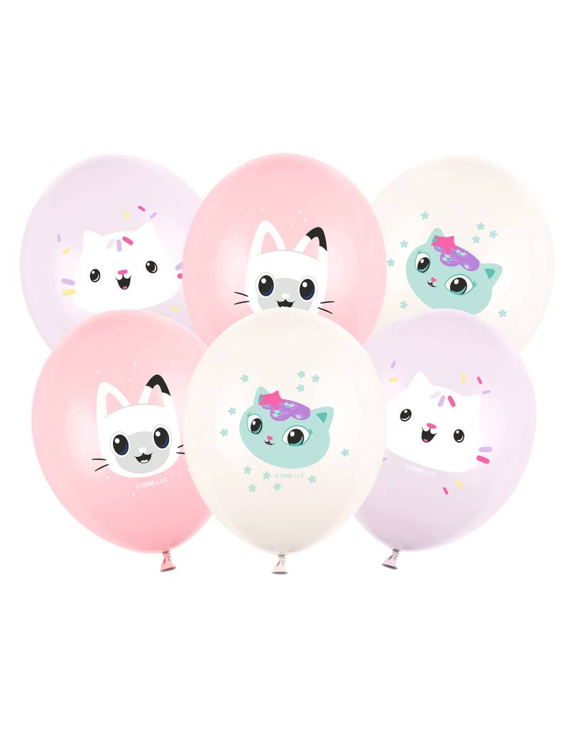 6 Gabbys Dollhouse Latexballons 30cm 6 Gabbys Dollhouse Latexballons 30cm von PARTYDECO