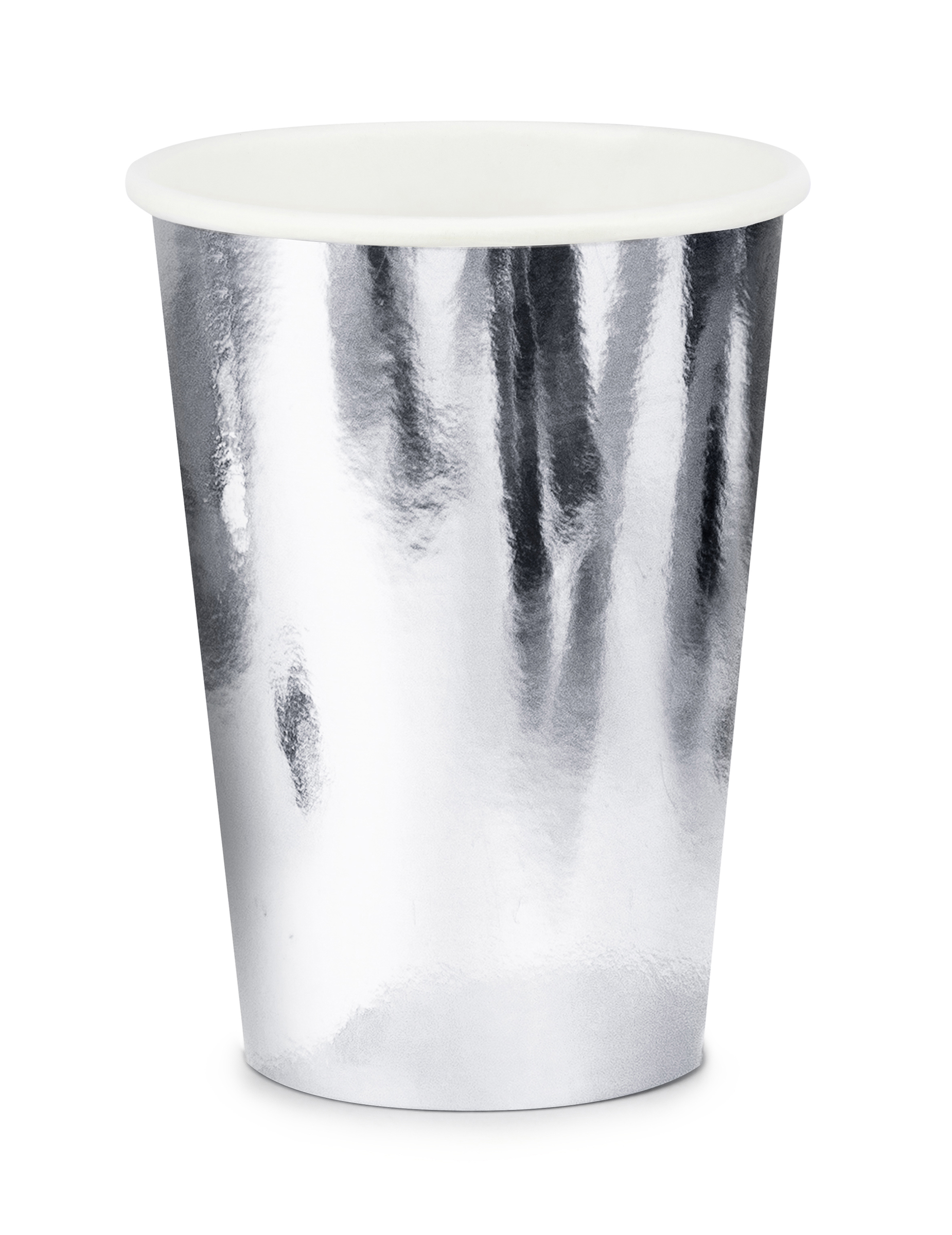 6 glänzende Becher in Silber 220 ml 6 glänzende Becher in Silber 220 ml von PARTYDECO