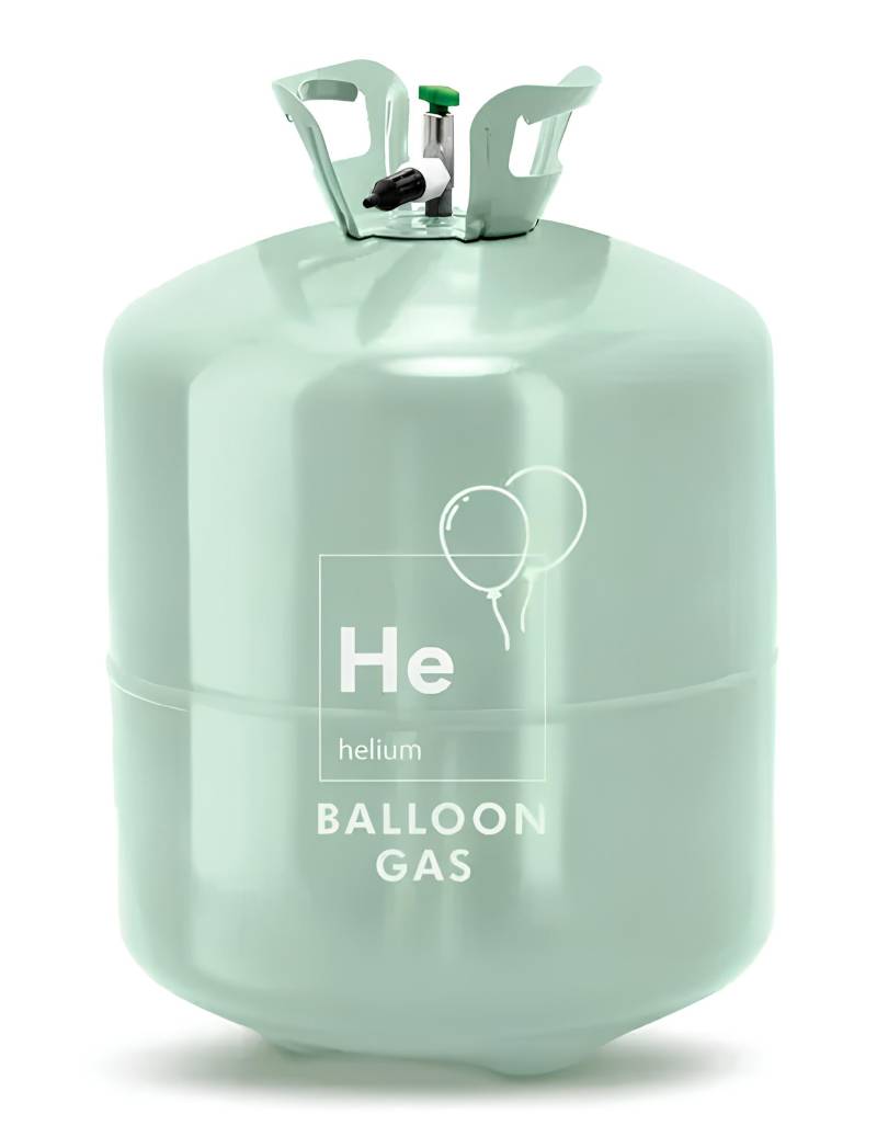 Extra Große Heliumflasche bis zu 100 Ballons von PARTYDECO