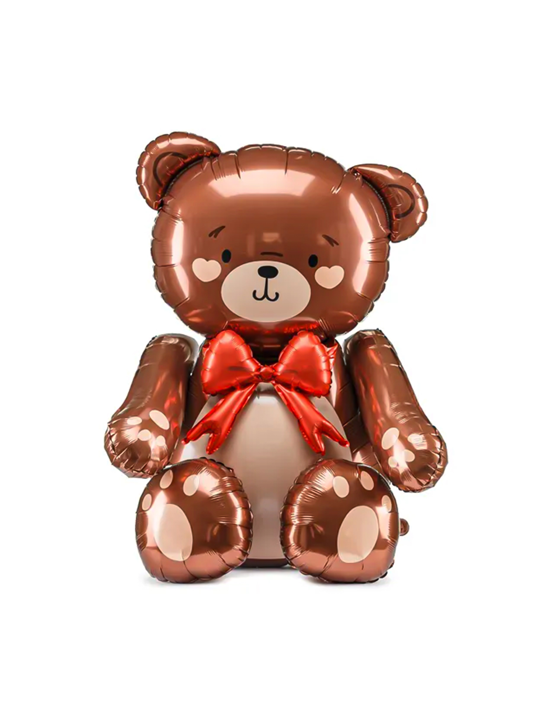 Folienballon Bär XXL für Erwachsene Aluminium 75 x 84 cm von PARTYDECO