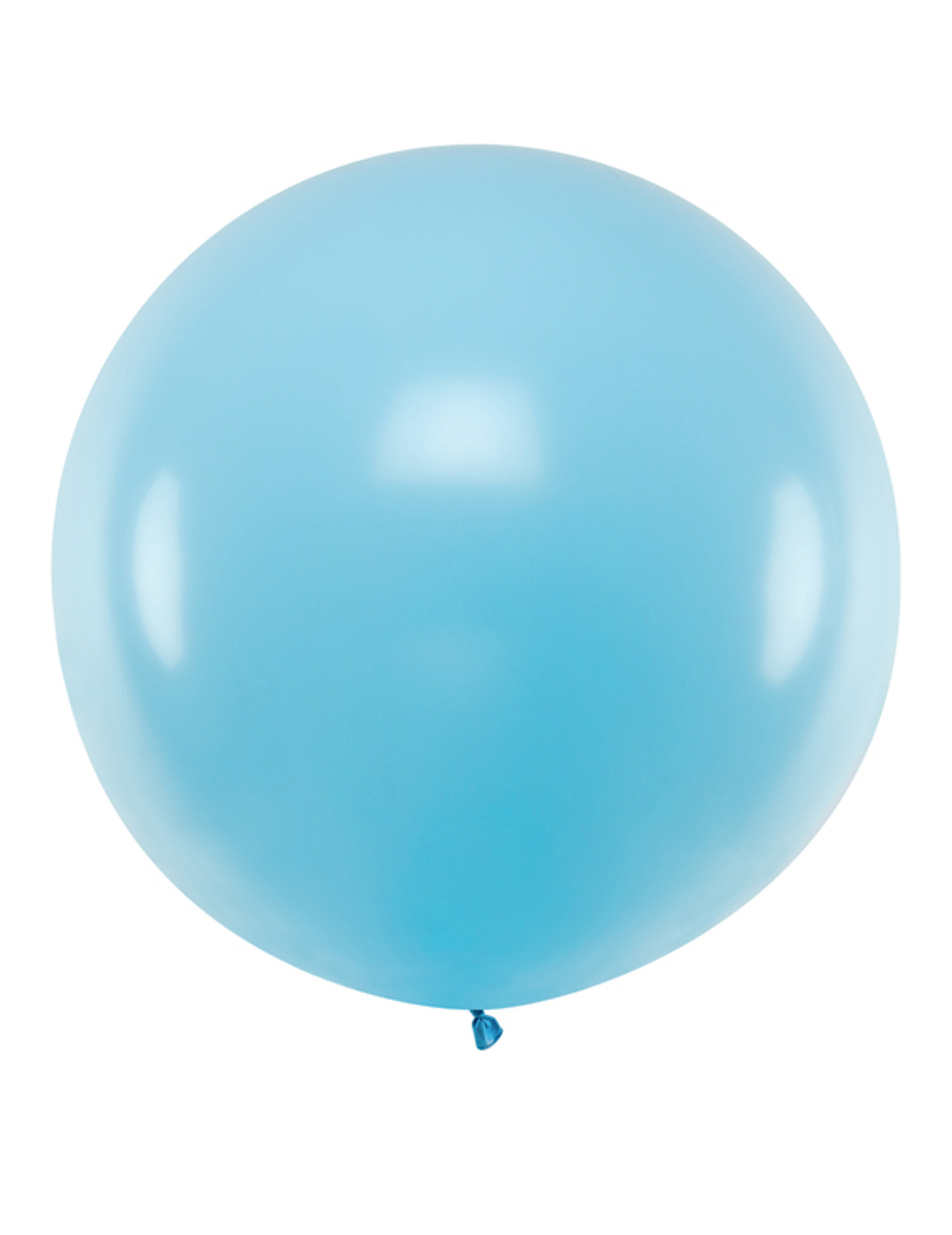 Gigantischer Latexballon blau 1 m Gigantischer Latexballon blau 1 m von PARTYDECO