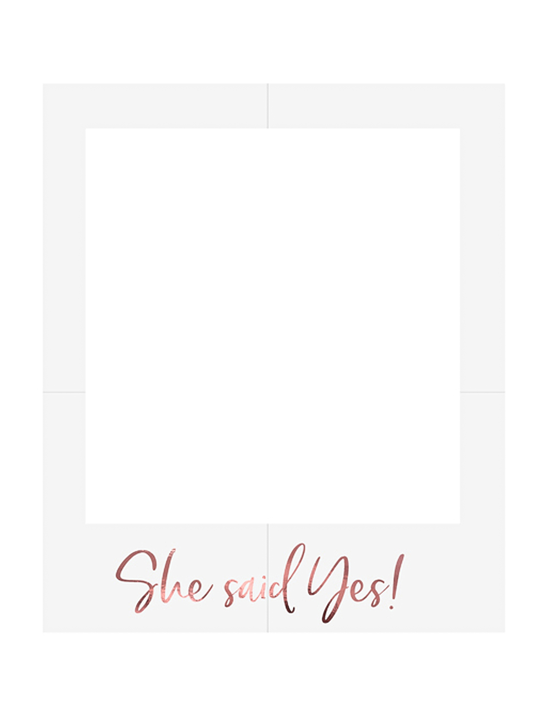 JGA-Bilderrahmen She said yes weiß-pinkfarben 50 x 59,5 cm JGA-Bilderrahmen She said yes weiß-pinkfarben 50 x 59,5 cm von PARTYDECO