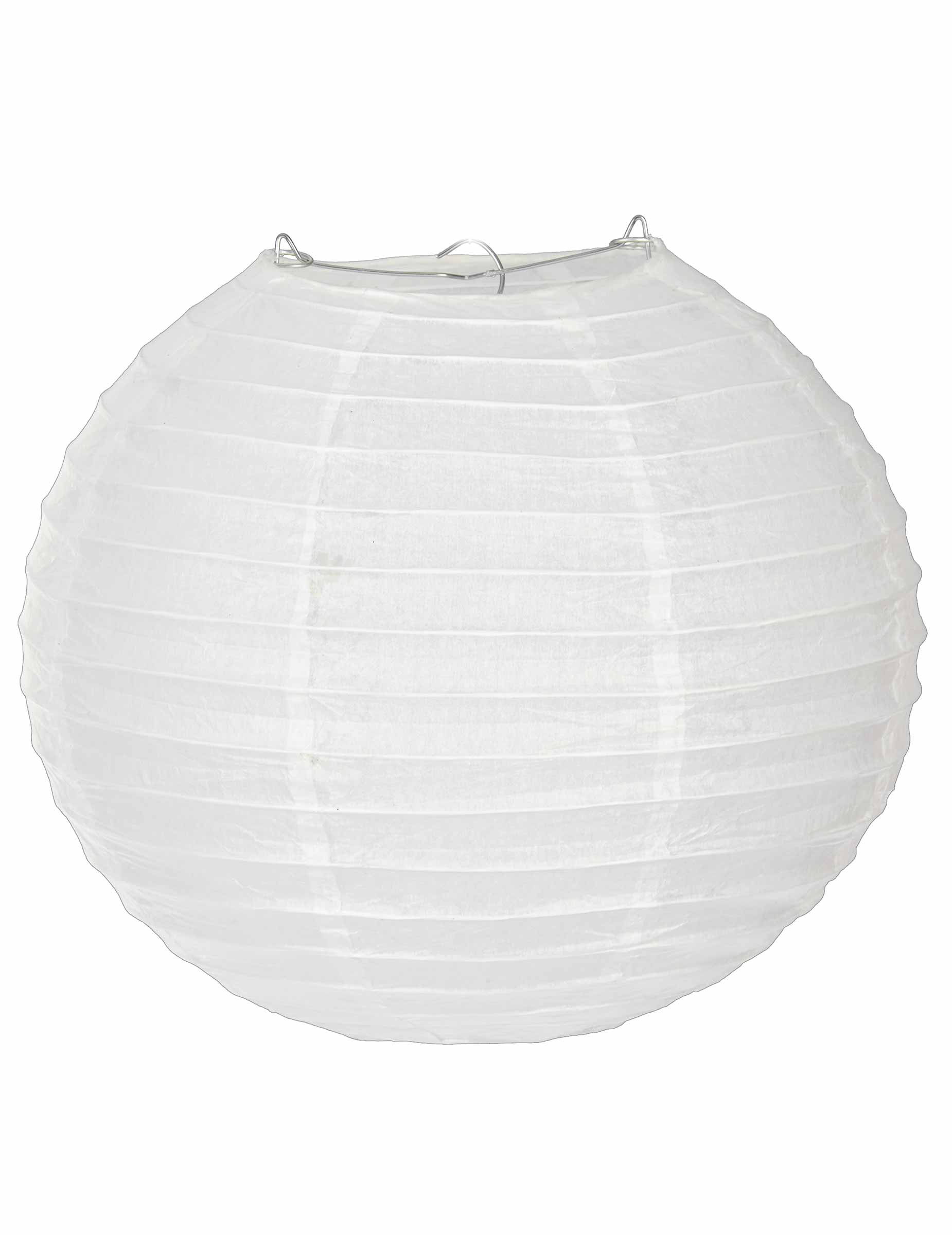 Japanischer Lampion aus Seidenpapier weiß 25 cm Japanischer Lampion aus Seidenpapier weiß 25 cm von PARTYDECO