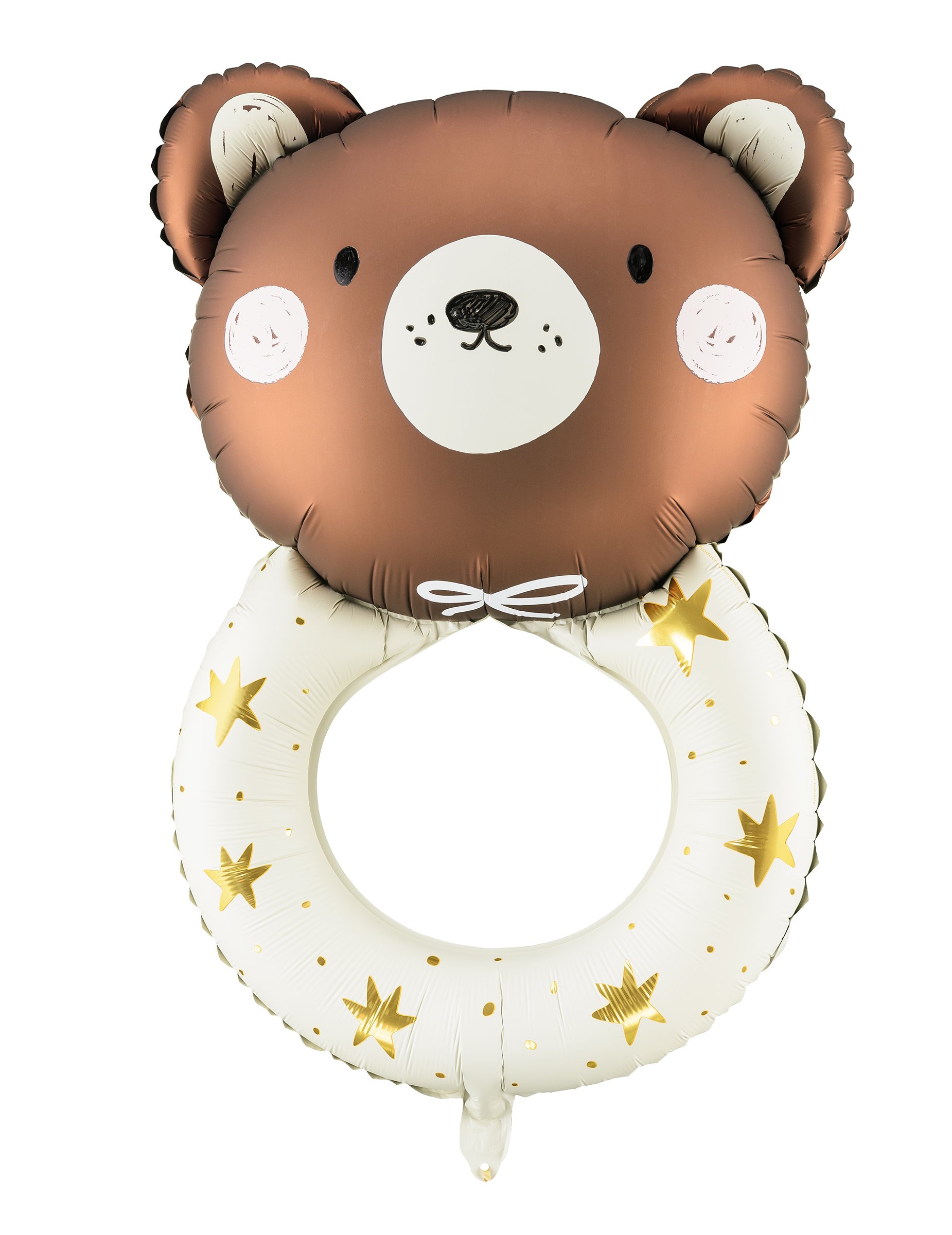 Kleiner Rassel Bär Folienballon 61 cm x 88 cm Kleiner Rassel Bär Folienballon 61 cm x 88 cm von PARTYDECO