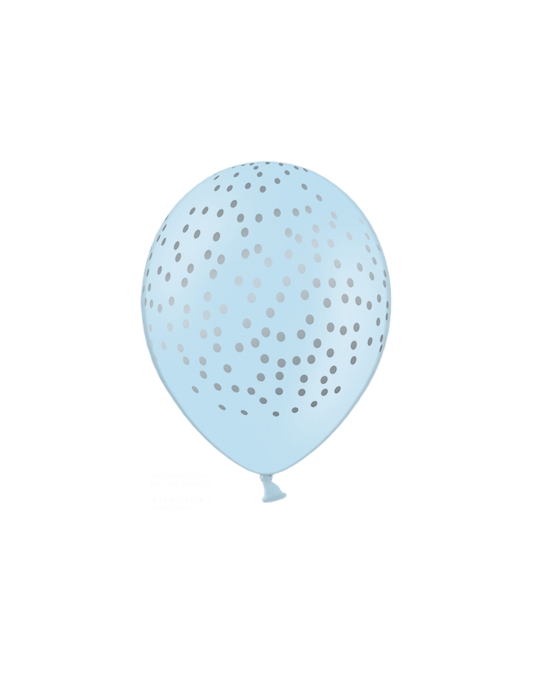 Luftballon Latexballon Dekoration 6 Stück himmelblau hellblau Punkte 30 cm Luftballon Latexballon Dekoration 6 Stück himmelblau hellblau Punkte 30 cm von PARTYDECO