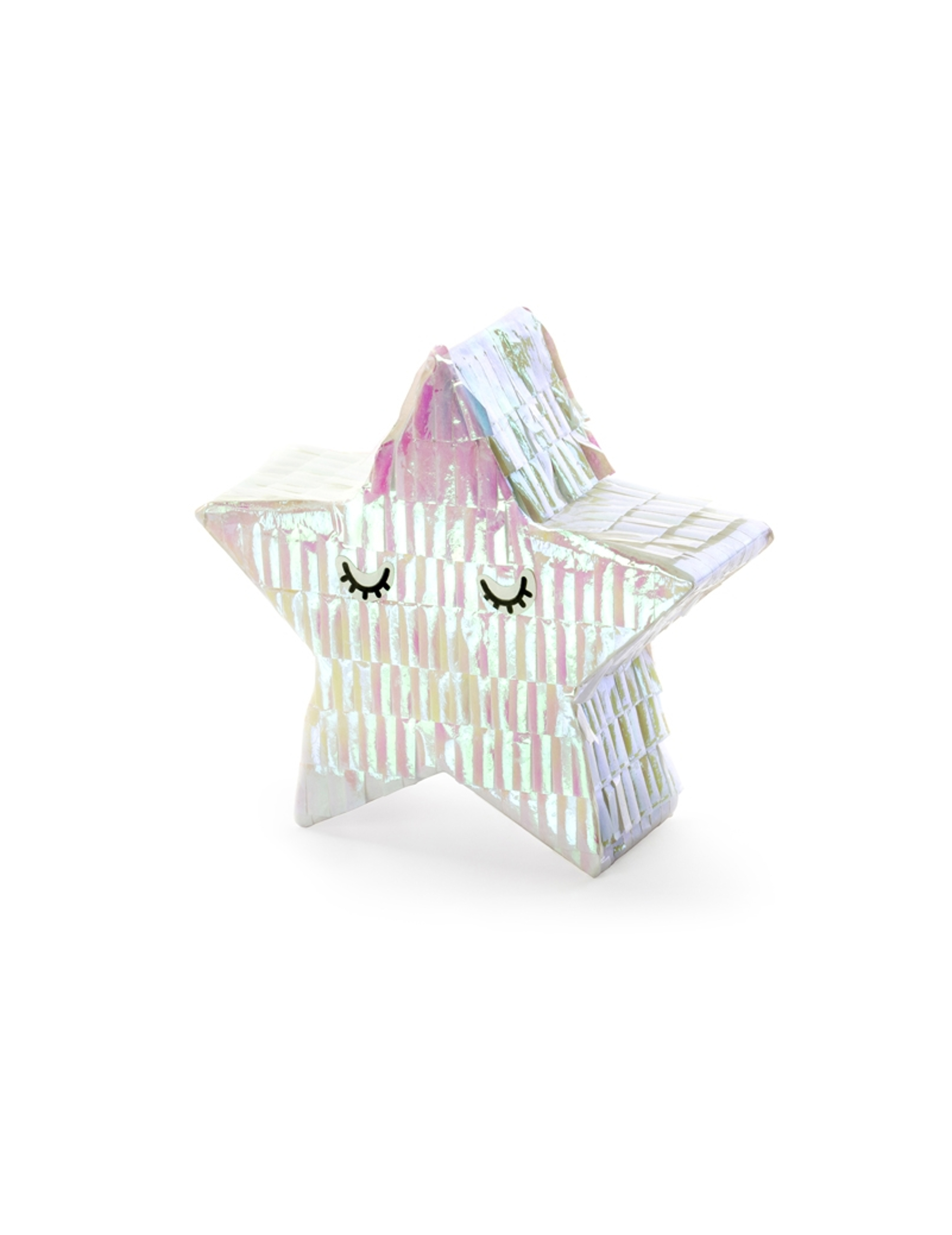 Mini-Pinata Stern irisierend 10,5 cm Tischdeko Mini-Pinata Stern irisierend 10,5 cm Tischdeko von PARTYDECO