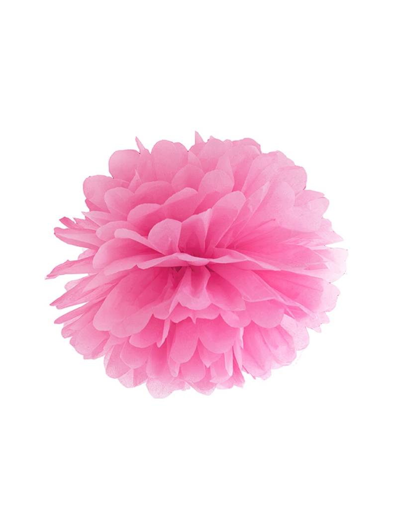 Papier Pompon Fuchsia Hängedeko 25 cm Papier Pompon Fuchsia Hängedeko 25 cm von PARTYDECO