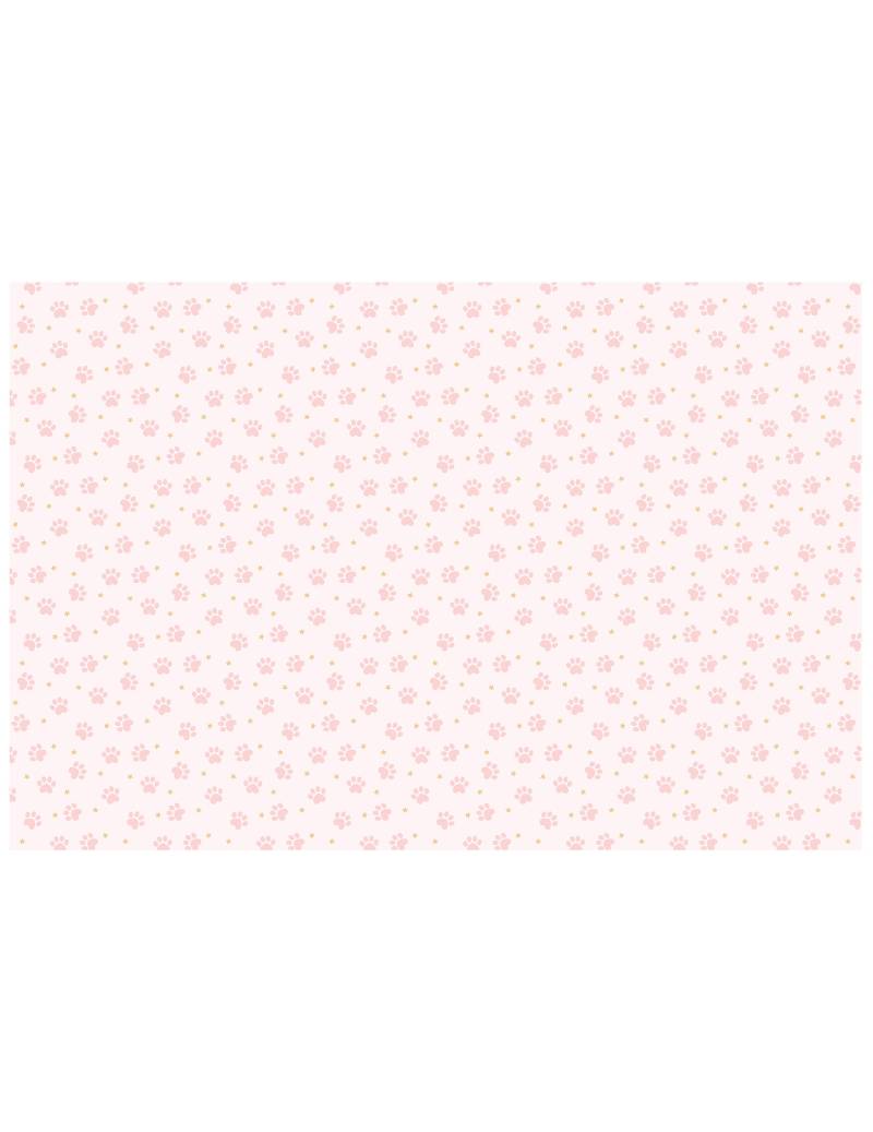 Papiertischdecke Katzenpfoten 180 x 120 cm Rosa Geburtstag Papiertischdecke Katzenpfoten 180 x 120 cm Rosa Geburtstag von PARTYDECO