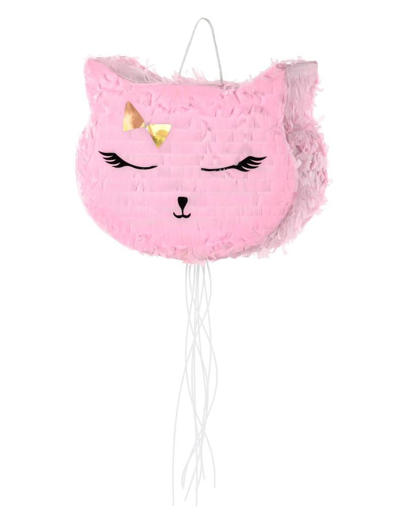 Pinata Katze Rosa 37 x 27 cm Pinata Katze Rosa 37 x 27 cm von PARTYDECO