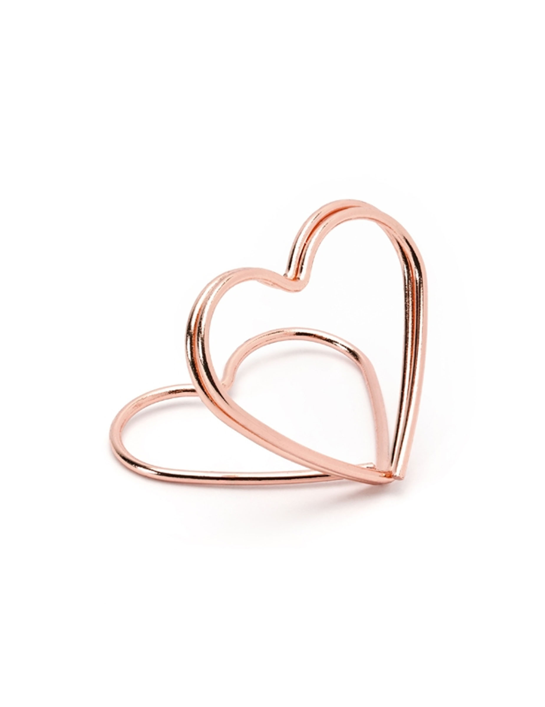 Platzkarten herzförmig 10 Stück rosegold 2,5 cm Platzkarten herzförmig 10 Stück rosegold 2,5 cm von PARTYDECO