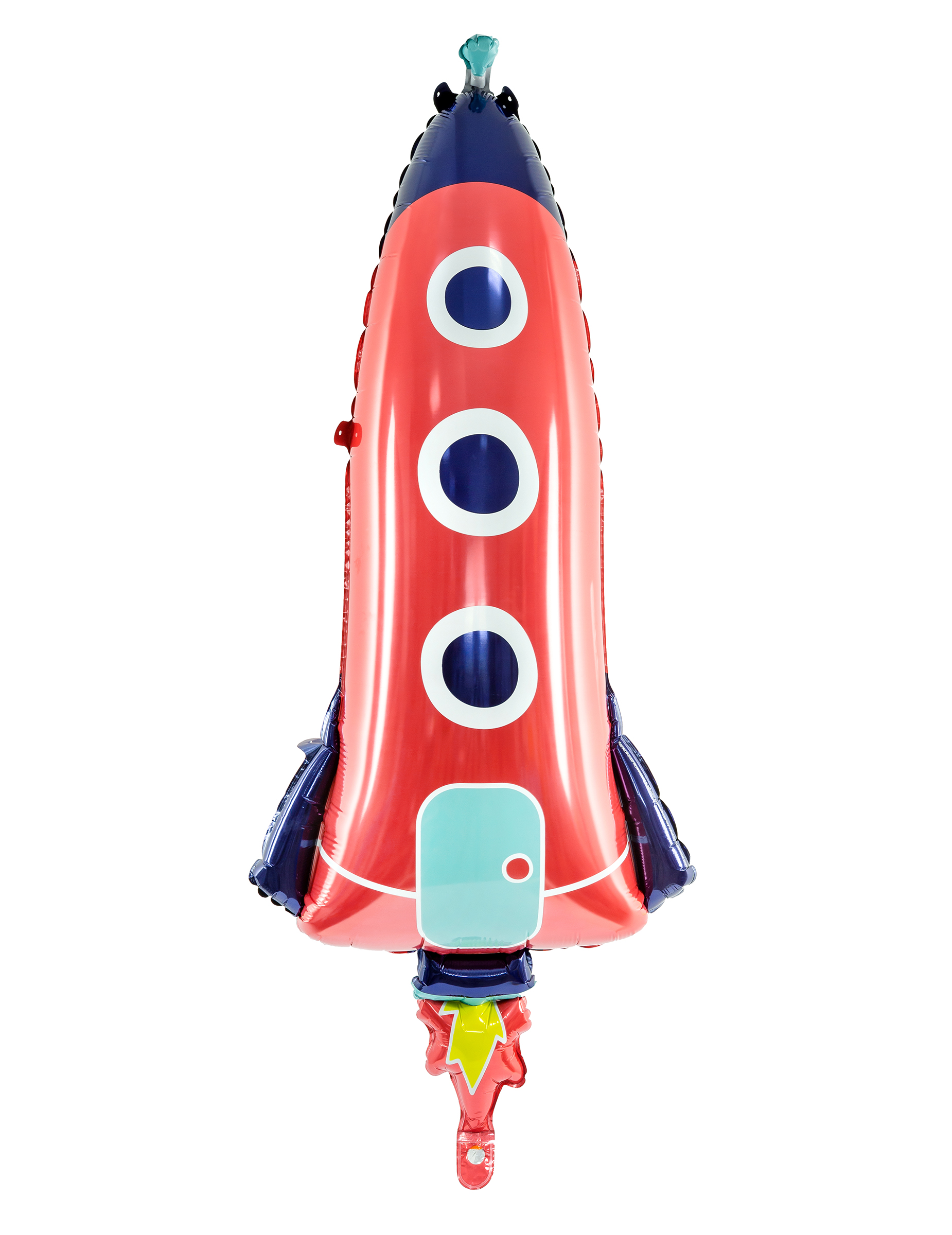 Raketen-Aluminiumballon bunt 44 x 115 cm Raketen-Aluminiumballon bunt 44 x 115 cm von PARTYDECO