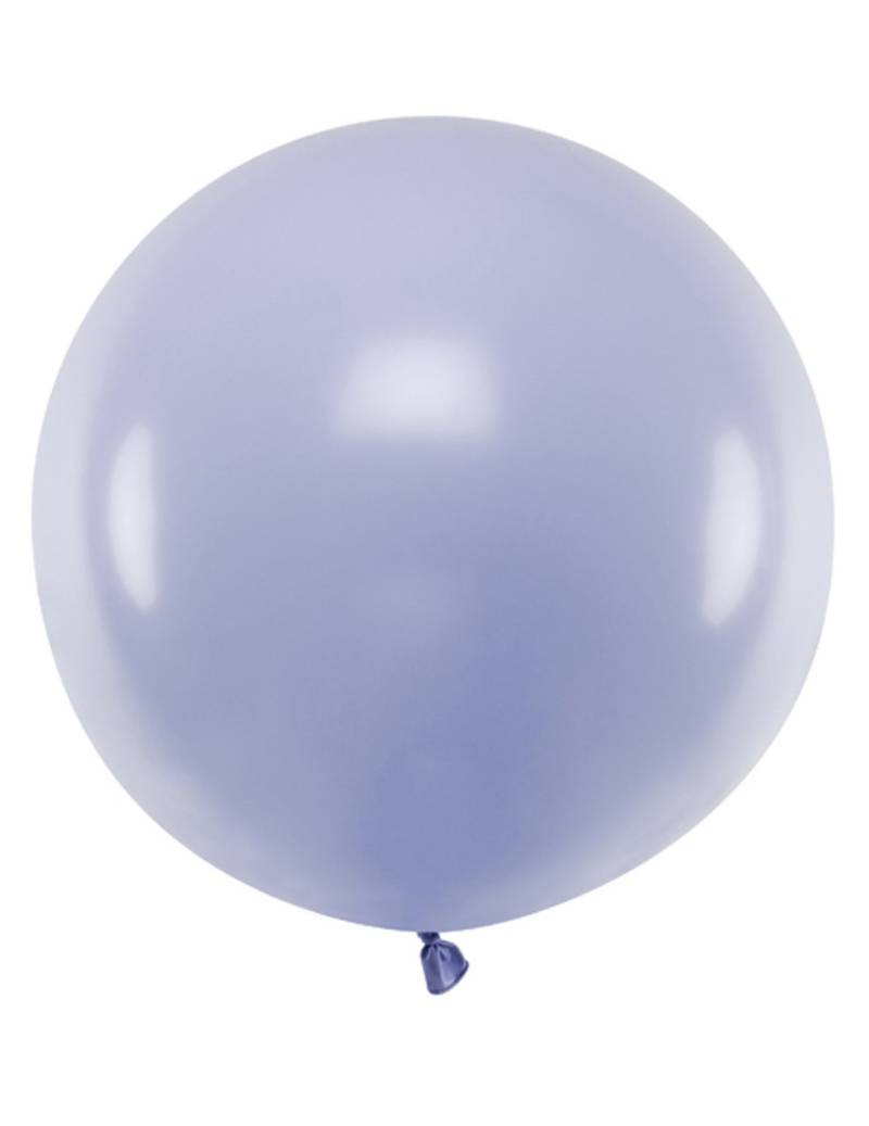 Riesen Latexballon violett 60 cm von PARTYDECO