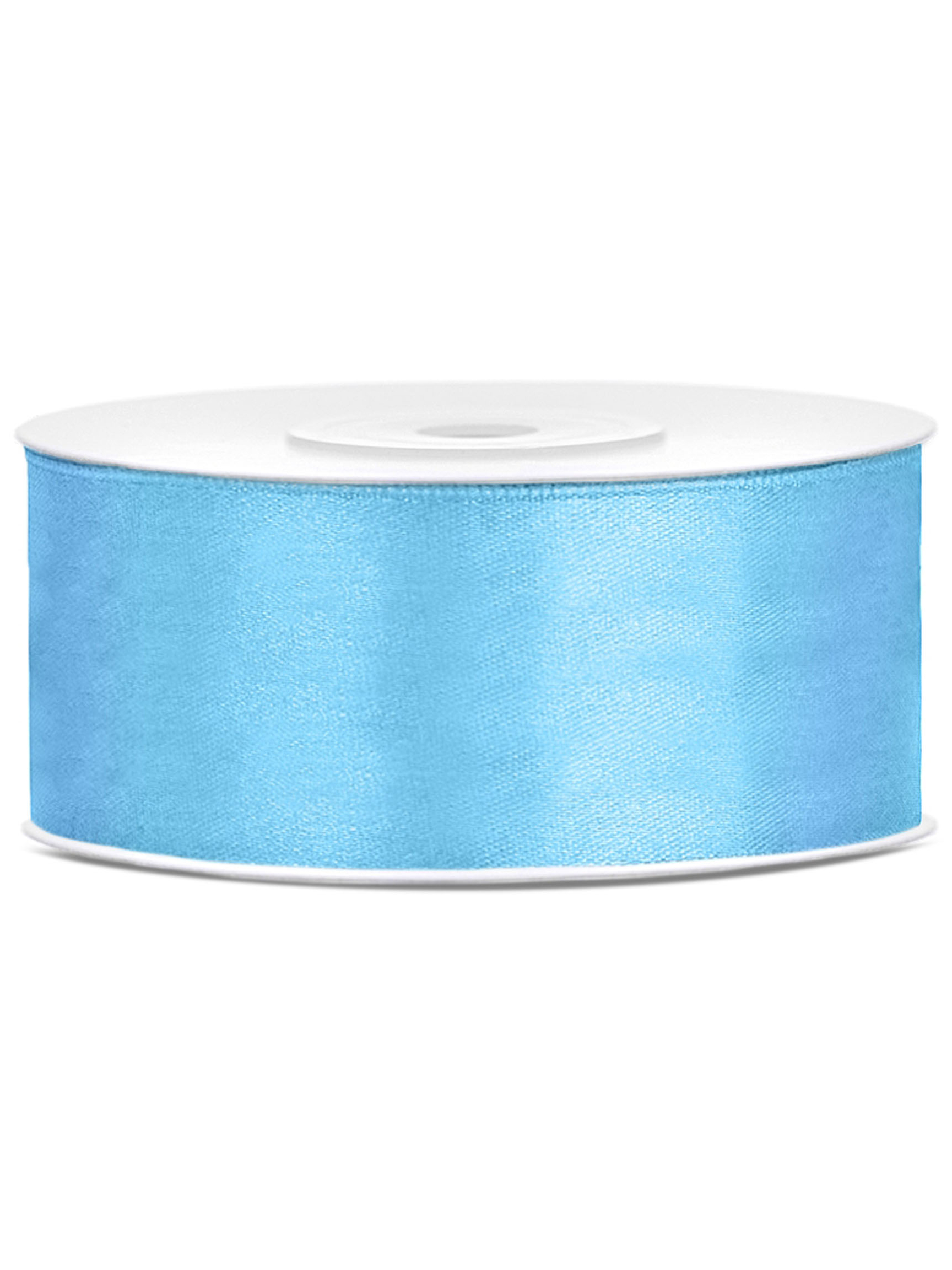 Satinband Blau Breit 25 m von PARTYDECO
