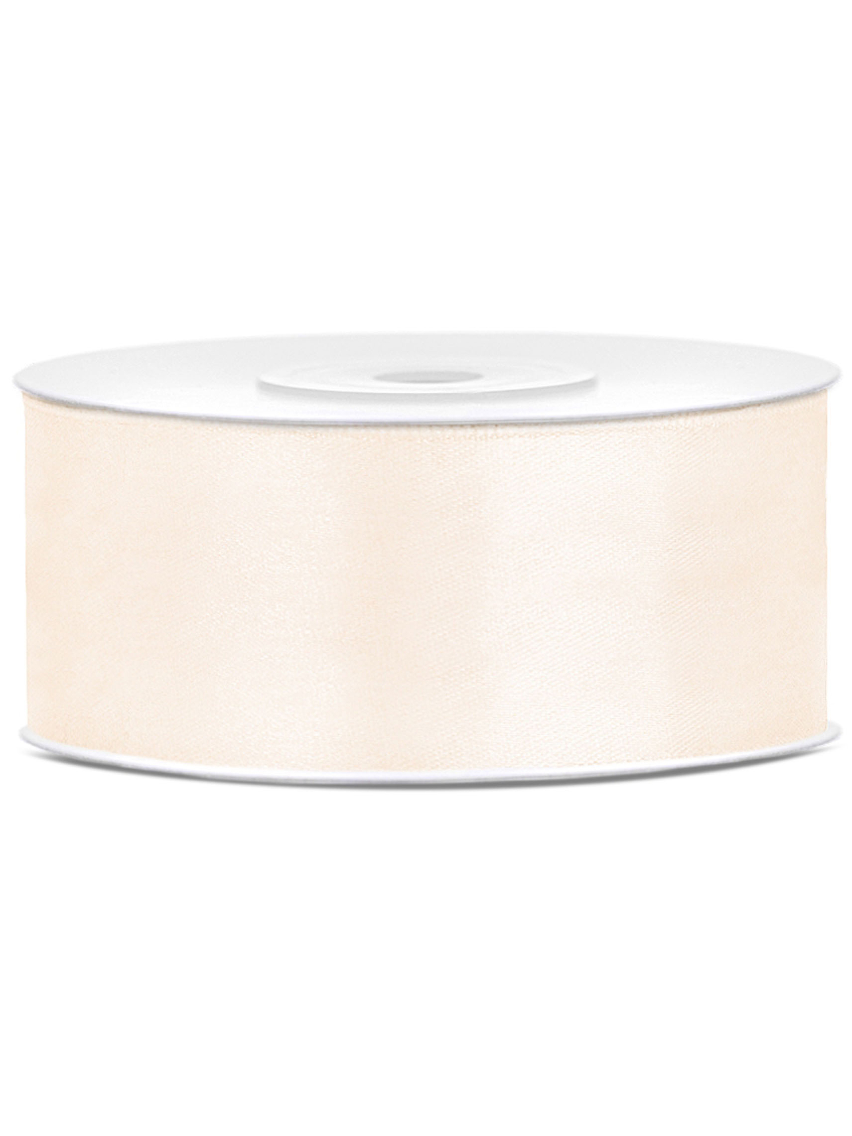 Satinband Creme breit 25m 2,5 cm x 25 m von PARTYDECO