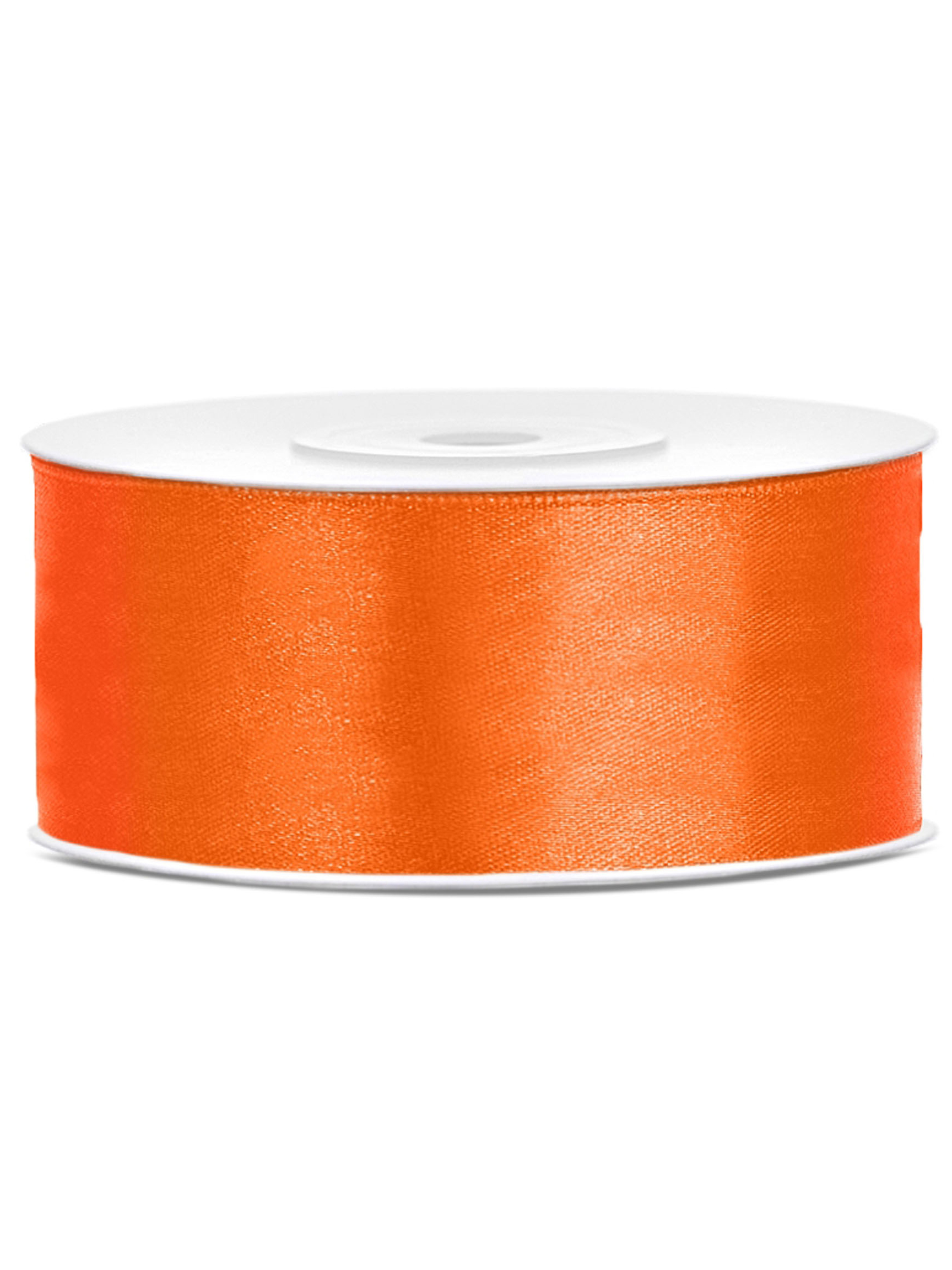Satinband Orange Breit 25m – 2,5 cm x 25 m von PARTYDECO