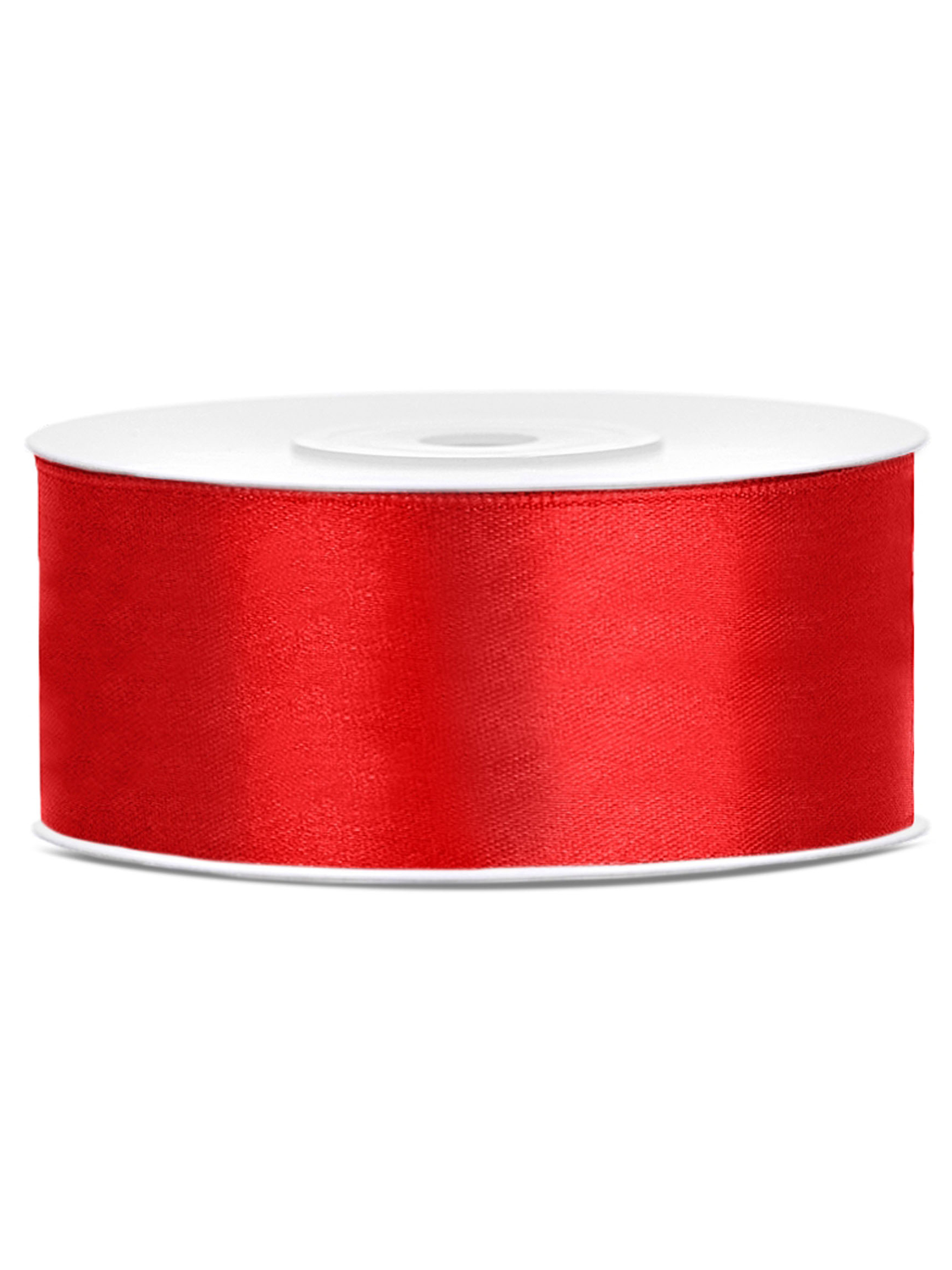 Satinband Rot Breit 25m von PARTYDECO