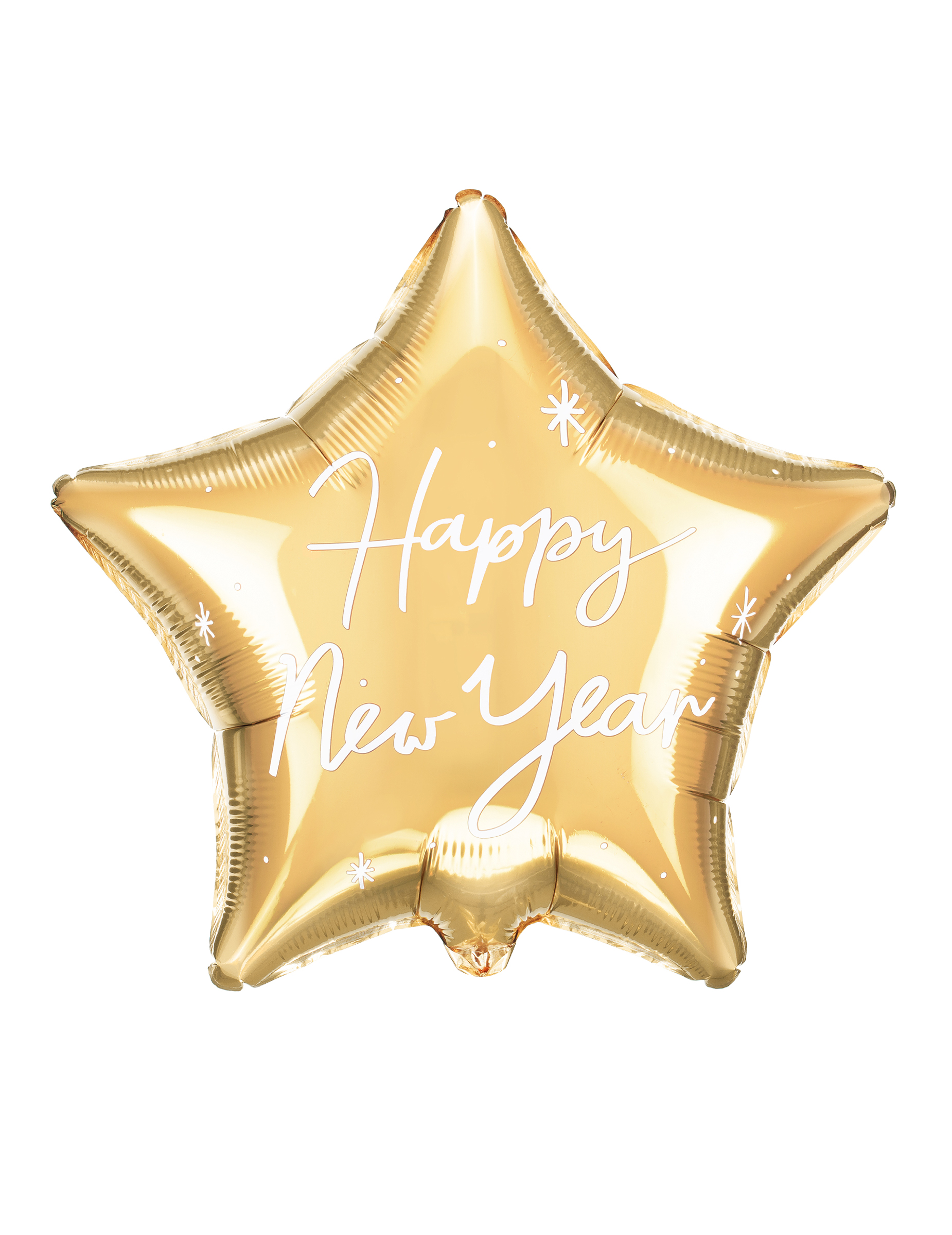 Stern Aluminiumballon Silvester 50 cm Stern Aluminiumballon Silvester 50 cm von PARTYDECO
