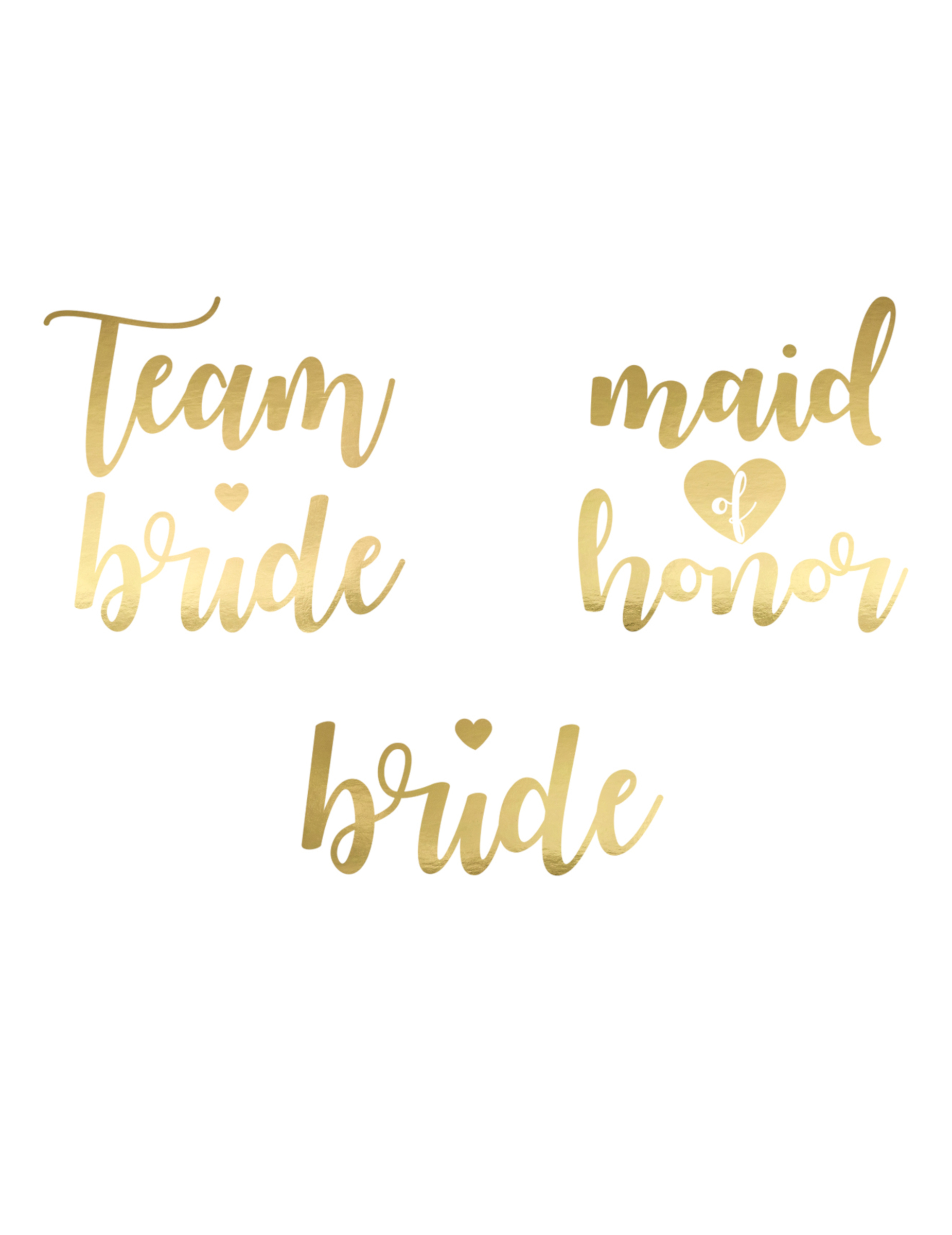 Tattoos selbstklebend 13 Stück Junggesselenabschied Kostümaccessoire gold Tattoos selbstklebend 13 Stück Junggesselenabschied Kostümaccessoire gold von PARTYDECO