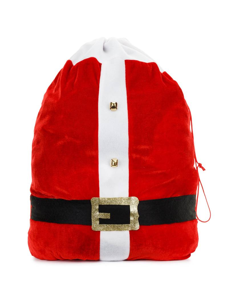 Weihnachtsmann Geschenkesack 50 x 70 cm Rot von PARTYDECO