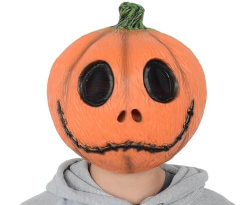 Partygeares Halloween-Kürbis-Maske, Erwachsenenkostüm, Cosplay-Maske, Maske, Brille für Erwachsene, Halloween-Kostümmaske Partygeares Halloween-Kürbis-Maske, Erwachsenenkostüm, Cosplay-Maske, Maske, Brille für Erwachsene, Halloween-Kostümmaske von PARTYGEARS