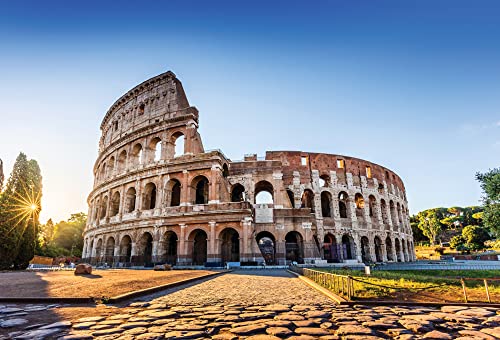 Kuchendekoration mit Stadt und Weltlanden (Rom - Colosseo) von PARTYLANDIA