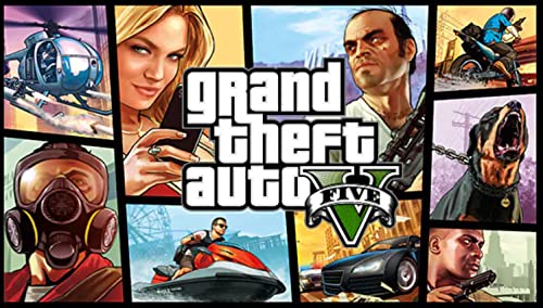 Kuchendekoration mit Thema Videospiele (Grand Theft Auto V - Mod. B) von PARTYLANDIA