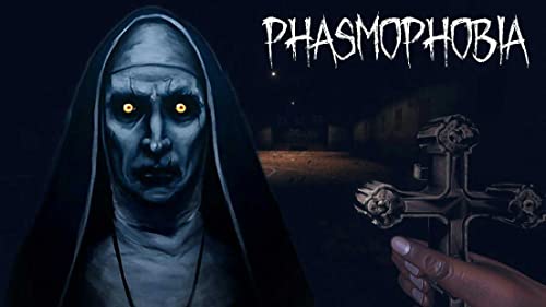 PARTYLANDIA Oblatenpapier für Kuchendekoration mit Videospiel-Thema (Phasmophobie) von PARTYLANDIA
