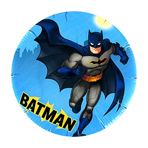 Kuchendekoration und Kuchendekoration mit Batman-Motiv, aus Scheiben, Modell 7 Kuchendekoration und Kuchendekoration mit Batman-Motiv, aus Scheiben, Modell 7 von PARTYLANDIA