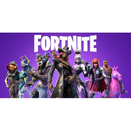 PARTYLANDIA Essbare Scheiben im Fortnite-Design, Waffel für Kuchendekorationen und Kuchen (06) von PARTYLANDIA
