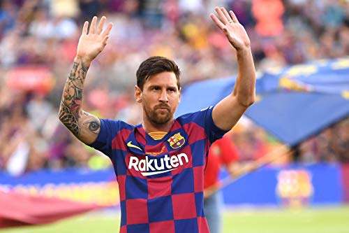 Lionel Messi Oblate in Barcelona für Kuchendekoration für Geburtstage und Mottopartys von Partylandia